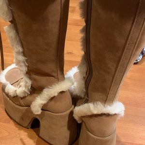 Demonia Camell 311 platform, size 8 and even comfortable if worn with socks